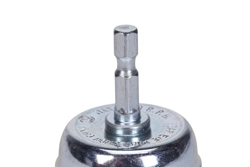 Century Drill & Tool 77221 Nylon Abrasive Cup Brush, 2", Coarse - size: 2" Coarse
