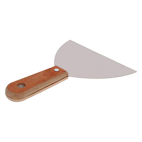 Utoolmart Putty Knife Scraper 6" Stiff Putty Knives with Wooden Handle - size: 6inch