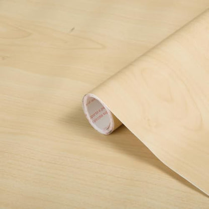 d-c-fix 346-0219 Decorative Self-Adhesive Film, Maple Wood, 17" x 78" Roll (Pack of 7) - size: 17.7"W x 78.7"L (Pack of 7)