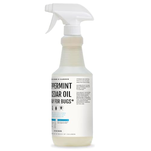 Kate's Home & Garden Peppermint Oil Spray for Bugs, Ants, Spiders (32oz) - size: 32 Fl Oz (Pack of 1)