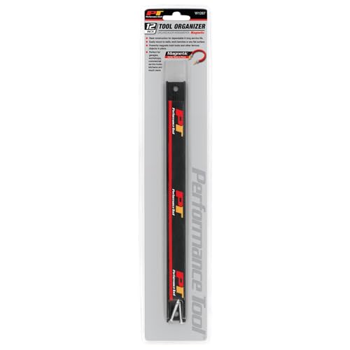 Performance Tool W1287 12 in. Magnetic Tool Organizer Strip - style: 12" Magnetic Bar