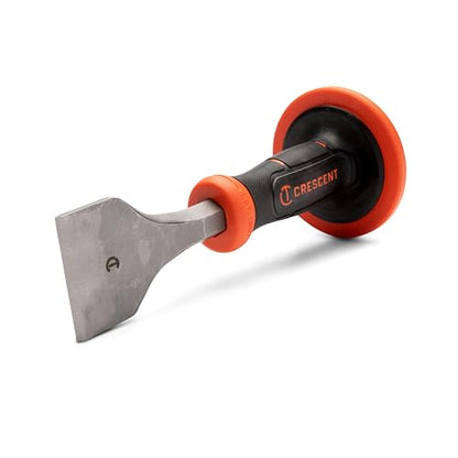 Crescent 2-1/2" x 10" Flooring Chisel with Handguard - CFCH212H - style: Flooring