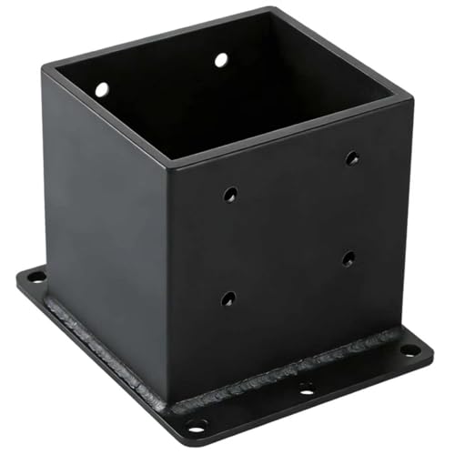 Heavy Duty 6x6 Post Base 2 Pcs Thickness: 0.118“/3MM - size: 6x6