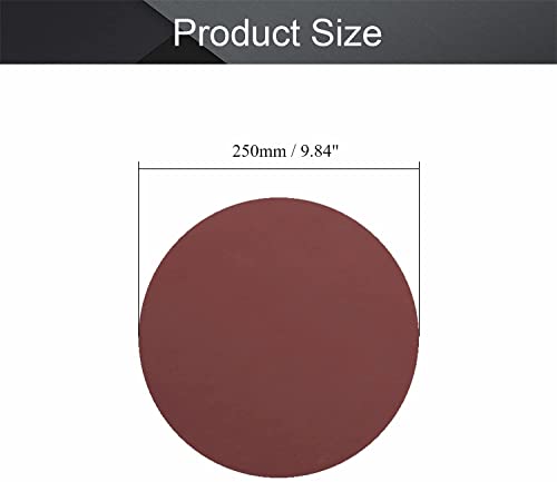 Heyiarbeit 10pcs 10" 250mm Sanding Discs 2000 Grits Self Stick Adhesive Back Aluminum Oxide Sandpaper - style: 2000#