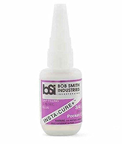 Bob Smith Industries Insta-Cure+ Gap Filling .75oz Pocket CA Adhesive Glue