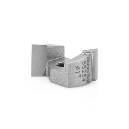 Amana Tool - 55254 Carbide Tipped Mortising Screw Down Shear Cutter 1 Dia x 9/16" x 1 - size: 1 Dia x 9/16"