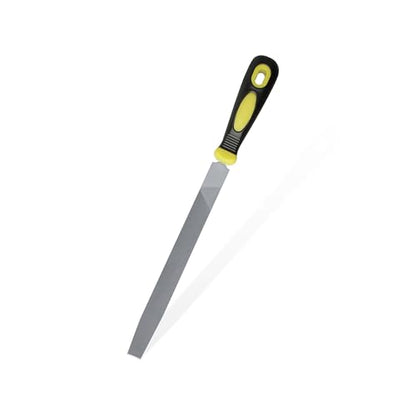 10 Inch Double Cut Bastard Flat File, Carbon Steel File, Tool for Metalworking & Woodworking ﻿