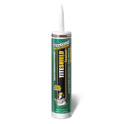 Titebond TiteShield Sealant, Brown – High-Performance Elastomeric, 33331, 10.1 Oz.
