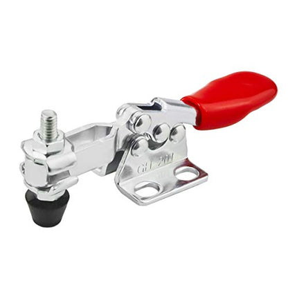 Push Pull Toggle Clamp Hand Tool 198Lbs Holding Capacity Antislip Horizontal Quick Release Heavy Duty Toggle Clamp Tool 6Pcs - style: 201, 6PK