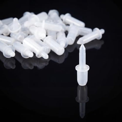 Maitys 40 Pcs Plantation Shutter Repair Pins Spring Loaded White,Long - size: Long