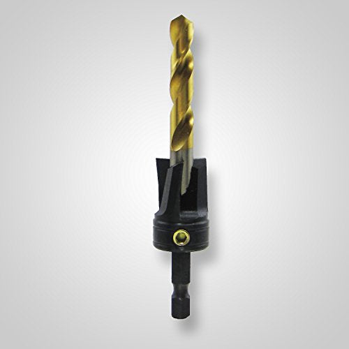 Snappy Flat Bottom Counterbore Countersink 5/16in. Drill Bit x 3/4 Bore USA Made - size: 5/16 Drill x 3/4 CntBore