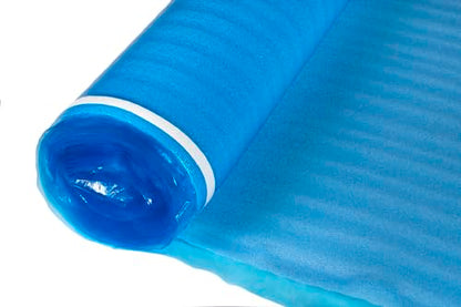 3in1 Vapor Barrier Flooring Underlayment w/Overlap and pre-Attached Tape Strip - Bestlaminate- 2mm - 500sq.ft (Bundle 5 Rolls Each 100 sg.ft.)