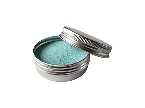 Crushed Turquoise Stone 1 Ounce Container (Fine) - size: Fine