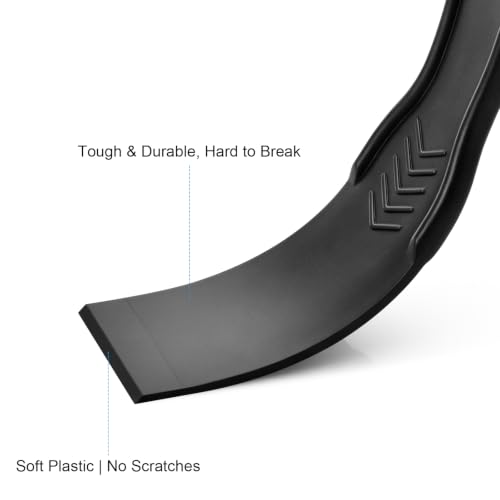 Plastic Putty Knife, Flexible Plastic Scraper Tool for Spackling, Multi-Size Paint Scraper Spreader Tool, Plastic Scraper for Drywall Repair, Paint Scraping, Art Craft & Wall Covering Removal