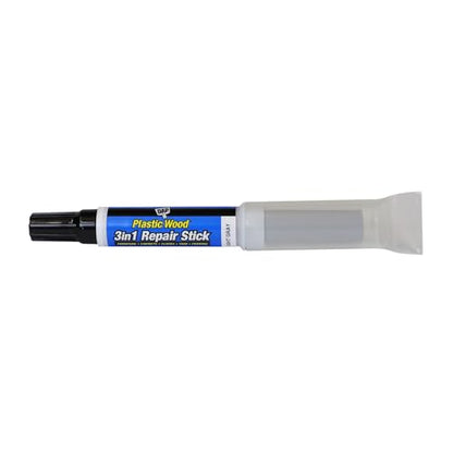 DAP Plastic Wood 3 in 1 Repair Stick, Light Gray (7079804091)