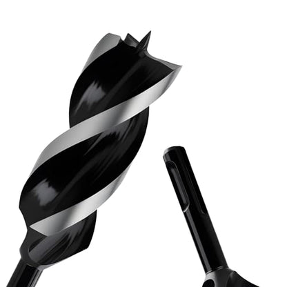 1-1/4" x 6" Auger Drill Bit with SDS Plus Shank for Wood - size: 1-1/4"x6"