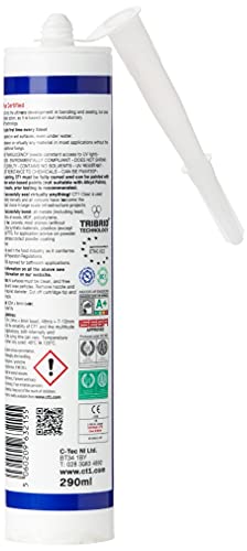 CT1 CT1CLEAR Clear TRIBRID® Multi Purpose Sealant & Adhesive - 290ml