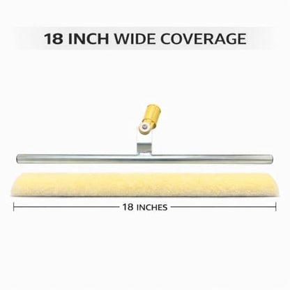 18 Inch Lightweight T-Bar Applicator Handle with 1 Sleeve Included (18 Inch) - size: 18 Inch