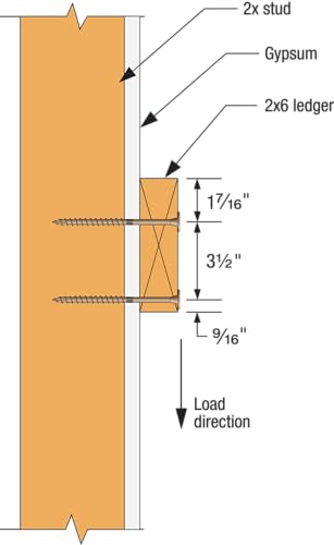 Simpson Strong-Tie SDWS22800DBMB Strong-Drive SDWS Timber Screws (Exterior Grade), 0.220 Inch x 8 Inch, Double-Barrier Coated, Washer Head, Sawtooth Point, Tan (Pack of 250)
