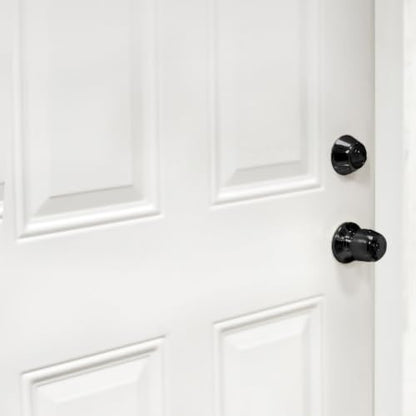 Prime-Line Door Strike, 5-1/2", Hole Center, Matte Black (Single Pack) - color: Matte Black