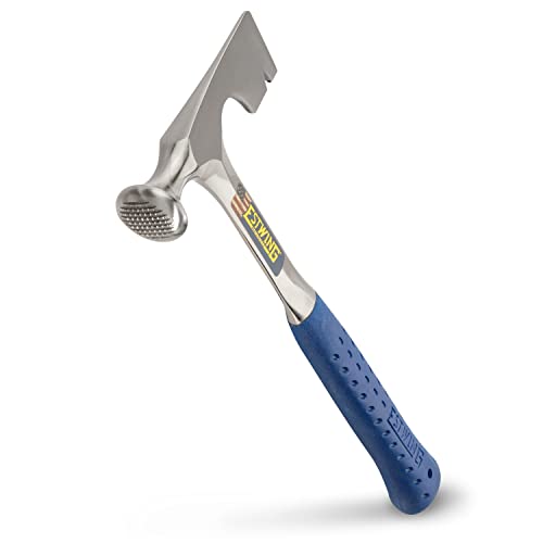 ESTWING Drywall Hammer, 14 oz Drywall Hatchet, Shock Reduction Grip, E3-11