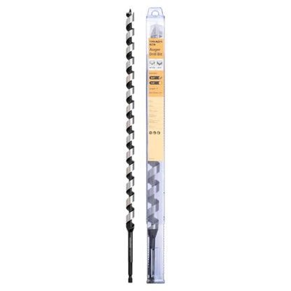 1/2 x 17 Inch Auger Drill Bit, Hex Shank 3/8 Inch - size: 1/2" x 17"