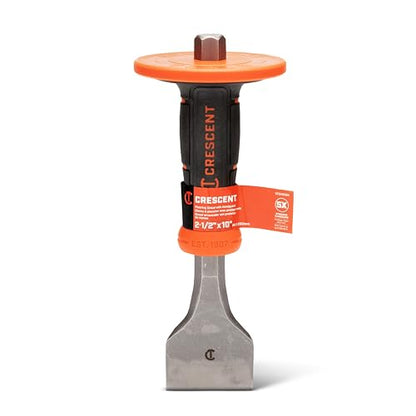 Crescent 2-1/2" x 10" Flooring Chisel with Handguard - CFCH212H - style: Flooring