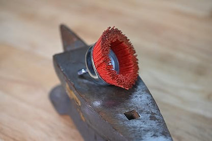 Century Drill & Tool 77221 Nylon Abrasive Cup Brush, 2", Coarse - size: 2" Coarse