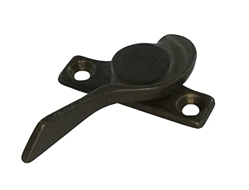 WRS 1-5/8" Right Hand Sweep Lock, Dark Bronze, for Double Hung Windows - color: 1-5/8" - Dark Bronze