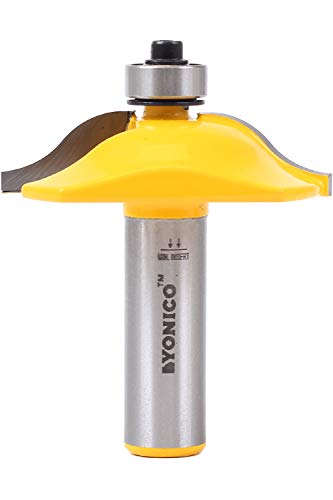 YONICO Raised Panel Cabinet Door Router Bits 2-Inch Diameter 1/2-Inch Shank 12137 - style: Ogee - 2" Diameter - 1/2" Shank