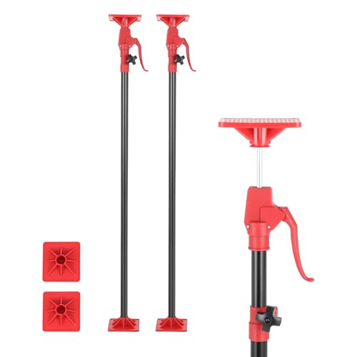 Cabinet Jack Support Pole, 2 Pack 45-114 in Adjustable Heights Support Pole - size: 2 Pack-45"-114"