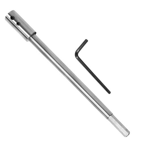 10 Inch Extra Long Forstner Bit Extension Adding Over 8-3/4 Inches of Drilling Depth to Your 3/8 Inches Hex Shafts Forstner Bit for Wood Turners Furniture - size: 10Inch Extra Long for 3/8" Shank