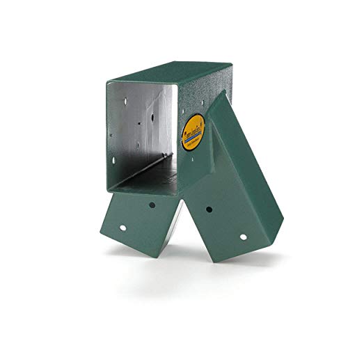 Eastern Jungle Gym Easy 1-2-3 A-Frame Swing Set Bracket, Green - style: A-Frame Swing Set Bracket