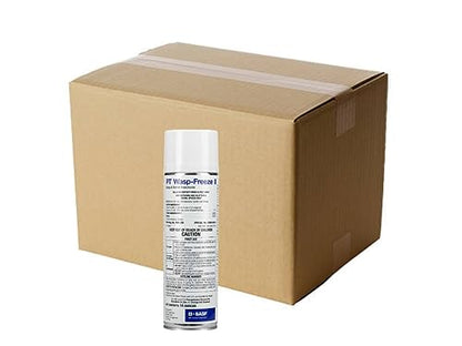 BASF PT Wasp-Freeze Insecticide for Wasp, Hornet, Yellowjacket & Spider Killer, Quick Knockdown Spray, Indoor or Outdoor Use, 14 oz, Case of 12 - size: 14 Ounce (Pack of 12)