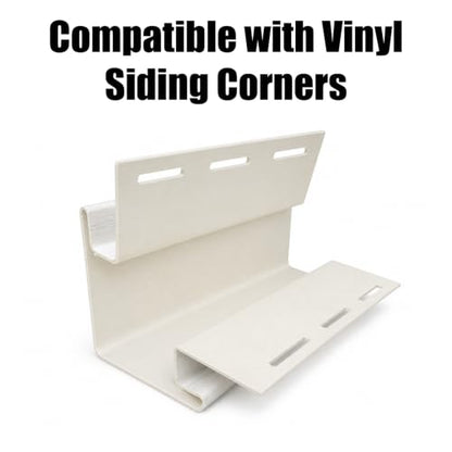 4Pcs Siding Outside Corner Trim Inserts for Vinyl Siding Corners