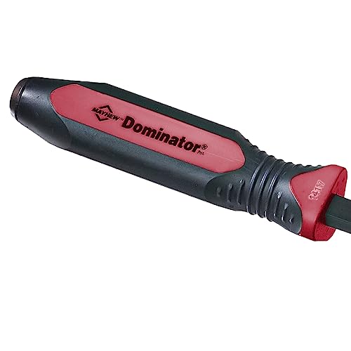 Mayhew Tools 14117 Dominator Pro Curved Pry Bar, 36", Red - color: Red, size: 36"