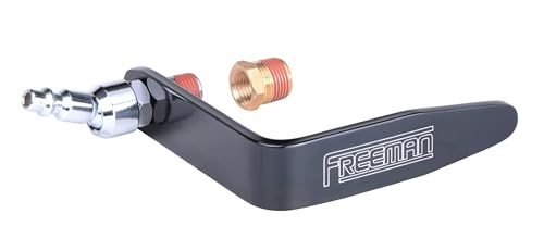 Freeman PLTHSWVB 1-3/4" Aluminum Pneumatic Tool Rafter Hook with 1/4" Industrial Swivel Fitting and Brass Bushing - size: 1-3/4" Hook with 1/4" Swivel Fitting