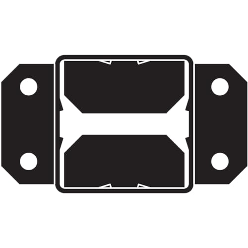 Simpson Strong-Tie FPBB44 E-Z Base Black Powder-Coated Post Base for 4x4