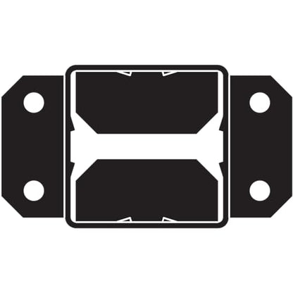 Simpson Strong-Tie FPBB44 E-Z Base Black Powder-Coated Post Base for 4x4