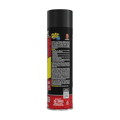 Flex Seal Spray Rubber Sealant Coating, Waterproof, Black, 17 oz, 1-Pack - color: Black, size: 17 oz (Pack of 1)