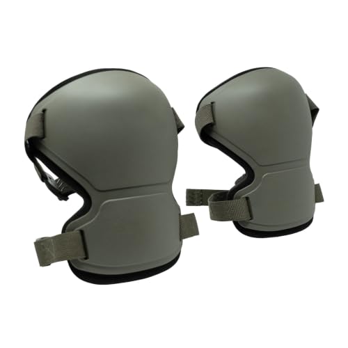 GRITR Knee Pads - Heavy Duty Knee Protectors, Improved, Green - color: Ranger Green