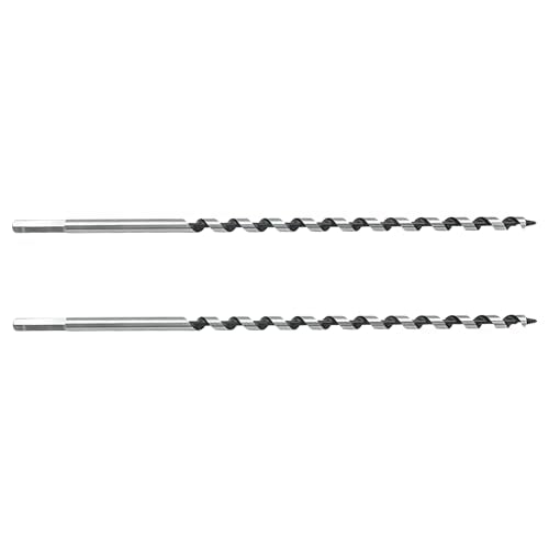 Wood Auger Drill Bit 5/16" x 11.7", 2Pcs - size: 5/16" x 11.7"