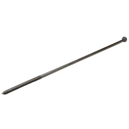 (25) 14" - Galvanized Timber Tie - Hex Head Structural Screw - Great for Outdoor Landscape use - Coarse Thread for Secure Hold - Rust Resistant Screw - Heavy Duty 3/16" for Extra Hold