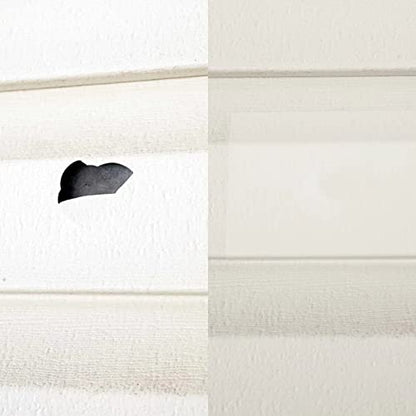 10 Packs Vinyl Siding Repair Kit, White Durable Self-Adhesive Vinyl Siding Patch Cut to Fit Freestyle Cover Any Cracks, Holes, or Blemishes on PVC Fence Repair Kit - color: 10 Pack