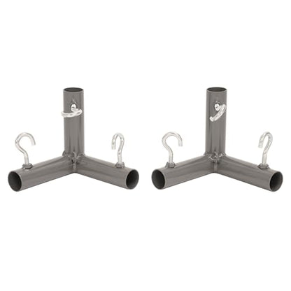 Golf Frame 1-3/8 in Corner Kit Triple Corner Bracket Powder Coated
