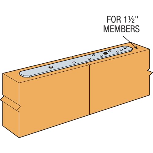 Simpson Strong-Tie MSTA18 MSTA 18-in. 18-Gauge Galvanized Medium Strap Tie (Pack of 50)