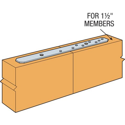 Simpson Strong-Tie MSTA18 MSTA 18-in. 18-Gauge Galvanized Medium Strap Tie (Pack of 50)