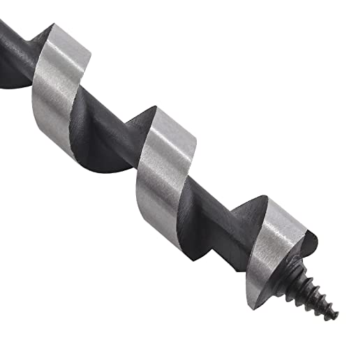 Muretnze 3/4 Inch x 14 Inch Long Auger Drill Bit for Wood - size: 3/4 Inch Diameter x 14 Inch Length