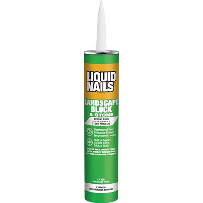 Liquid Nails - LN-905 Landscape Block Adhesive (LN905), Low VOC, 10 oz - size: 10 Ounce, style: Landscape