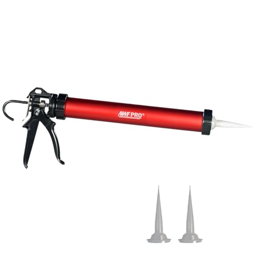 AWF PRO Sausage Caulking Gun 20 oz, 25:1 Thrust Ratio - size: 25:1 Thrust